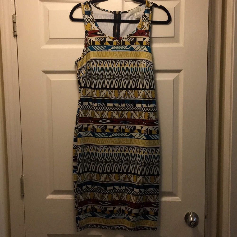 Printed party dress